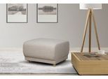 Polsterhocker HOME AFFAIRE "LEMPS mit Wellenunterfederung, Maße B/T/H: 70/63/45 cm", beige, B:70cm H:45cm T:63cm, 100% Polyester, Hocker, Polsterhocker, passend zur Serie, in hochwertiger Verarbeitung