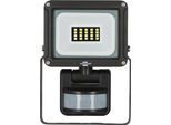 LED Wandstrahler BRENNENSTUHL "JARO 1060 P", schwarz, B:11,2cm H:15,8cm L:5,3cm, Leuchten, LED Wandstrahler, für außen, mit Bewegungsmelder