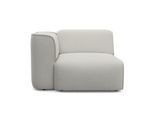 Sessel OTTO HOME "Sofa-Eckelement, Maße B/T/H: 109/97/46 cm", beige (natur), B:109cm H:70cm T:97cm, Struktur fein (100% Polyester);Samtoptik (100% Polyester);Samtcord (92% Polyester, 8% Polyamid), Sessel, Sessel, als Modul oder separat verwendbar, für individuelle Zusammenstellung
