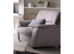 Sessel SIT & MORE "Pandora", grau, B:103cm H:91cm T:90cm, Luxus-Microfaser ALTARA NUBUCK (100% Polyester);Luxus-Microfaser (100% Polyester);Luxus-Microfaser ALTARA NUBUCK (100% Polyester), Sessel, Sessel