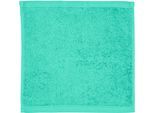 Seiftuch ROSS "Vita 4004", blau (lagune), B:30cm L:30cm, Baumwolle, Handtücher, Seiftuch