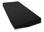 Spannbettlaken OTTO HOME "Desner", schwarz, B:180cm L:200cm, Microfaser, Obermaterial: 100% Polyester, Bettlaken, Spannbettlaken, Mikrofaser, für Matratzen bis 20cm Höhe, 100% Polyester, Bettlaken
