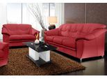Polstergarnitur SIT & MORE "Top Savona", rot, Kunstleder SOFTLUX, Sitzmöbel-Sets, Kunstleder SOFTLUX (2-tlg.), aus je einem 2- und 3-Sitzer