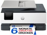 HP Multifunktionsdrucker "OfficeJet Pro 8132e", grau, B:46,03cm H:23,3cm T:33,75cm, Drucker, 6 Probemonate HP Instant Ink erhalten bis 31.07.2026, Multifunktionsdrucker