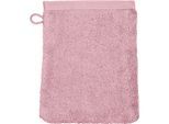 Waschhandschuh ROSS "Vita 4004", rosa (altrosa), B:16cm L:22cm, Frottier, Handtücher, Waschhandschuh