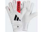 Torwarthandschuhe ADIDAS PERFORMANCE "COPA KIDS CLUB", Gr. 3, zero metallic, schwarz, lucid rot, Materialmix, Handschuhe Torwarthandschuhe, für Kinder und Jugendliche