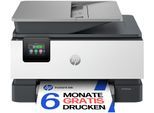 HP Multifunktionsdrucker "OfficeJet Pro 9120e", grau (weiß, grau), B:43,93cm H:27,8cm T:34,25cm, Drucker, 6 Probemonate HP Instant Ink erhalten bis 31.07.2026, Multifunktionsdrucker