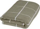 Duschtuch ROSS "Überkaro 9032", grau (flanell), B:75cm L:140cm, Frottier, Baumwolle, Handtücher, Duschtuch, 100% Baumwolle, kariert, in modischen Karo Farben