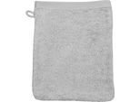 Waschhandschuh ROSS "Vita 4004", silber (silberfarben), B:16cm L:22cm, Frottier, Handtücher, Waschhandschuh