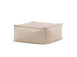 Gartenlounge-Hocker VENTURE HOME "Rambo, vielseitiger Outdoor-Hocker 85 × 85 cm, belastbar bis 150 kg", beige, B:85cm H:40cm T:85cm, Hocker, Gartenlounge-Hocker, Loungehocker, Olefin-Bezug, Polystyrol-Füllung, modular, beige