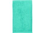 Gaestehandtuecher ROSS "Vita 4004", blau (lagune), B:30cm L:50cm, Frottier, Obermaterial: 100% Baumwolle, Handtücher, Gaestehandtuecher, Bestickung ROSS-Emblem