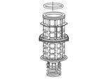 Grünbeck Filterelement zu BOXER, UNI 100 um 101632e zu Rückspülfilter, Automatikfilter
