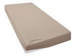 Spannbettlaken OTTO HOME "Desner", beige, B:140cm L:200cm, Microfaser, Obermaterial: 100% Polyester, Bettlaken, Spannbettlaken, Mikrofaser, für Matratzen bis 20cm Höhe, 100% Polyester, Bettlaken