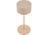 BRILONER LEUCHTEN LED Außen-Tischleuchte "KLIRA 7629011", beige, Leuchten