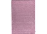 Hochflor-Teppich TOM TAILOR HOME "Shaggy Teppich Cozy", rosa, B:85cm H:25mm L:155cm, Polyester, Teppiche, Uni Farben, auch in Pastell Farben, weich & kuschelig