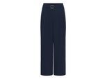 Stoffhose KAFFE "Casual Hose KAillis", Damen, Gr. 42, N-Gr, blau (midnight marine), Obermaterial: 100% Polyester PES., Hosen Stoffhose