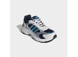 Sneaker ADIDAS SPORTSWEAR "CRAZYCHAOS 2000", Damen, Gr. 43, blau (night indigo, tech grau metallic, solar metallic), Synthetik, Textil, Schuhe Sneaker, inspiriert vom Design des adistar control