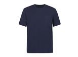 Funktionsshirt LUHTA "Luhta T-shirt Auvais", Jungen, Gr. M, blau (dunkel blau), Stoff, 100% Polyester, normal, Rundhals, Shirts Funktionsshirt