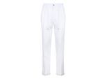 Jogginghose PHILIPP PLEIN "Linen Jogging Trousers", Herren, Gr. 46, EURO-Größen, 01of, sanftes weiß, Stoff: 100% Leinen. Futter: 65% Polyester, 35% Baumwolle, Hosen Jogginghose