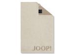 Joop! Gästetuchset Classic Doubleface, Creme, Textil, 3-teilig, Uni, 30x50 cm, Made in Germany, Oeko-Tex® Standard 100, saugfähig, Aufhängeschlaufe, strapazierfähig, durchgefärbt, angenehm weich, hochwertige Qualität, Badtextilien, Gästehandtücher