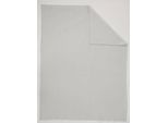 Wohndecke BIEDERLACK Gr. 3, grau, B:100cm L:150cm, 58% Baumwolle, 35% Polyacryl, 7% Polyester, Wohndecken, Wohndecke