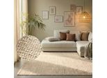 Teppich HANSE HOME "Jaipur Juteteppich, als Läufer und in Rund", beige (naturweiß), B:60cm H:10mm L:90cm, Jute, Teppiche, Teppich, 100% Naturfaser, Wohnzimmer, Esszimmer, Schlafzimmer, GRS