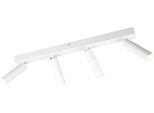 TRIO LEUCHTEN LED Deckenstrahler "AMBALA, LED Spot, 500 Lumen CCT 2300/3000/4000K", weiß (weiß matt), 4, H: 17,5cm, 1 Stk., Leuchten, in 3 Stufen dimmbar per Wandschalter, drehbar schwenkbar Spot, LED Deckenstrahler
