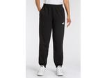 Trainingshose PUMA "ESS SMALL NO. 1 LOGO LIGHTWEIGHT PANTS CL", Damen, Gr. XL, N-Gr, schwarz (puma schwarz), Sweatware, Obermaterial: 69% Polyester, 24% Viskose, 7% Elasthan, unifarben, regular fit normal, Hosen Trainingshose, aus French Terry, atmungsaktiv, sportliche Silhouette