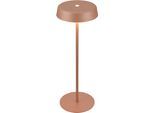 BRILONER LEUCHTEN LED Außen-Tischleuchte "PALA 7668014", braun, Leuchten