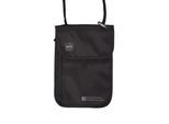 Mountain Warehouse RFID-geblokkeerde halsbuidel met logo (Zwart)