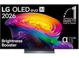 LG OLED-Fernseher "OLED55C68LA", Energieeffizienz: F (A-G), schwarz, 55 ″, Fernseher