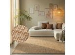 Teppich HANSE HOME "Jaipur Juteteppich, als Läufer und in Rund", beige (naturgold), B:60cm H:10mm L:90cm, Jute, Teppiche, Teppich, 100% Naturfaser, Wohnzimmer, Esszimmer, Schlafzimmer, GRS