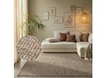 Teppich HANSE HOME "Jaipur Juteteppich, als Läufer und in Rund", grau (graubraun), B:80cm H:10mm L:150cm, Jute, Teppiche, Teppich, 100% Naturfaser, Wohnzimmer, Esszimmer, Schlafzimmer, GRS