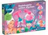 Experimentierkasten CLEMENTONI "Galileo Lab, Badekugeln selbst machen", bunt (weiß, neutral), Experimentierkästen, Kinder, Experimentierkasten