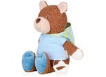 Spieluhr STERNTALER "BÄR Bob, L", braun, Spieluhren, KinderB:25cm H:32cm T:12cm, Flauschstoff, Jersey, B:25cm H:32cm T:12cm