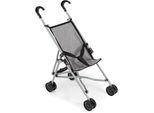 Puppenbuggy CHIC2000 "Mini-Buggy", grau (melange grau), Puppenwagen, KinderB:28cm H:55cm T:51cm, Kunststoff, Polyester, Stahl, Puppenbuggy, B:28cm H:55cm T:51cm