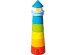 Stapelspielzeug HABA "Leuchtturm", bunt, Stapelspielzeug, Baby, Holz, Stapelspielzeug