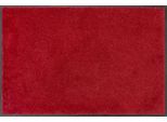 Fußmatte "Original Uni, Schmutzfangteppich" Gr. 16, rot, B:60cm H:9mm L:90cm, Kunstfaser, WASH+DRY BY KLEEN-TEX, Teppiche, Fußmatte, Schmutzmatte, rutschhemmend, auch als Läufer erhältlich