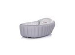 Chipolino Babybadewanne Baby Cloud aufblasbar Pumpe Seitenpolster ab Geburt grau