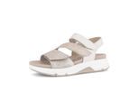 Plateausandaletten GABOR "Plateau Sandale", Damen, Gr. 44, beige, Schuhe