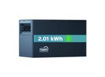 TSUN SOLARCAN TSOL-DCU2000Lite 2 kWh DC Solarspeicher LiFePO4, IP65, 2400 W PV Eingang, DC-gekuppelte Batterie für Balkon, Dach & Haus, Solarakku