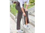 Sporthose CATAMARAN, Damen, Gr. 24/25, Kurzgrößen, anthrazit, 95% Baumwolle, 5% Elasthan, unifarben, lang, Hosen Sporthose