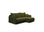 ECKSOFA Claudio 3 Sitzplätze Grün