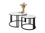 COUCHTISCH 2 in 1 LORI GLASS