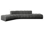 ECKSOFA modulares Sofa Solven-L1 - 380x174x70 cm Dunkelgrau