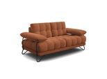 SOFA BUBBARA 2-Sitzer, rostrot