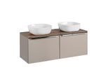 DOPPELWASCHTISCH 120cm Éros Taupe