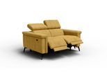 RELAXSOFA NORDEL 2-Sitzer, senfgelb
