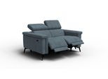 RELAXSOFA NORDEL 2-Sitzer, blaugrau