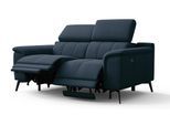 RELAXSOFA FIERO 2-Sitzer mit 2 Relaxfunktionen, dunkelblau